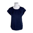 Unisex Holly & Whyte by Lindex - Lühikeste käistega pluus, suurus 36 - Sinine ()
