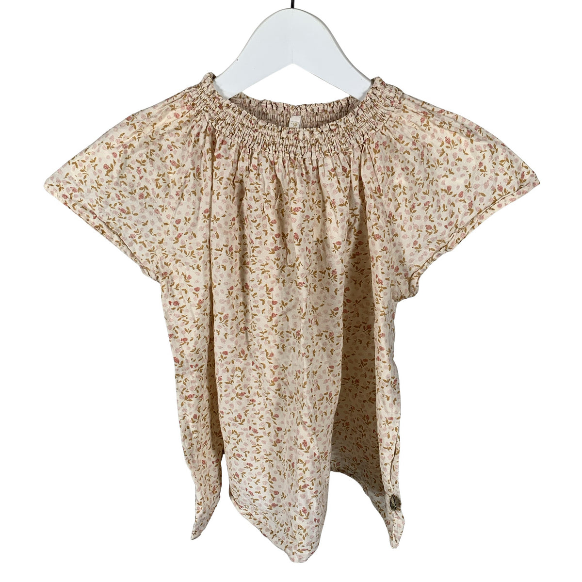 Unisex POMPdeLUX - Lühikeste käistega pluus, suurus 146 - 152 - Heleroosa (1)
