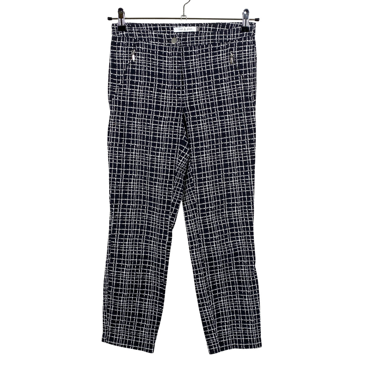 Unisex Cut & Pret - Mittevenivad püksid, suurus 34 - Must (1)