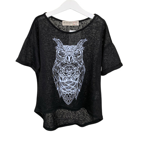 Unisex Gee Jay - T-särk, suurus 134 - 140 - Must ()