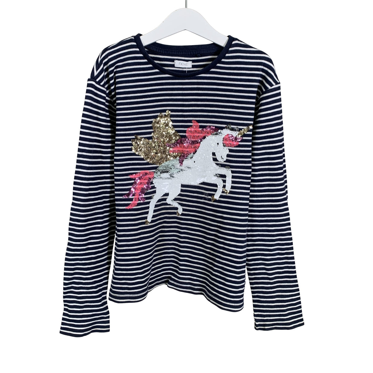 Unisex Next - Trikotaažist pluus, suurus 146 - 152 - Sinine (1)
