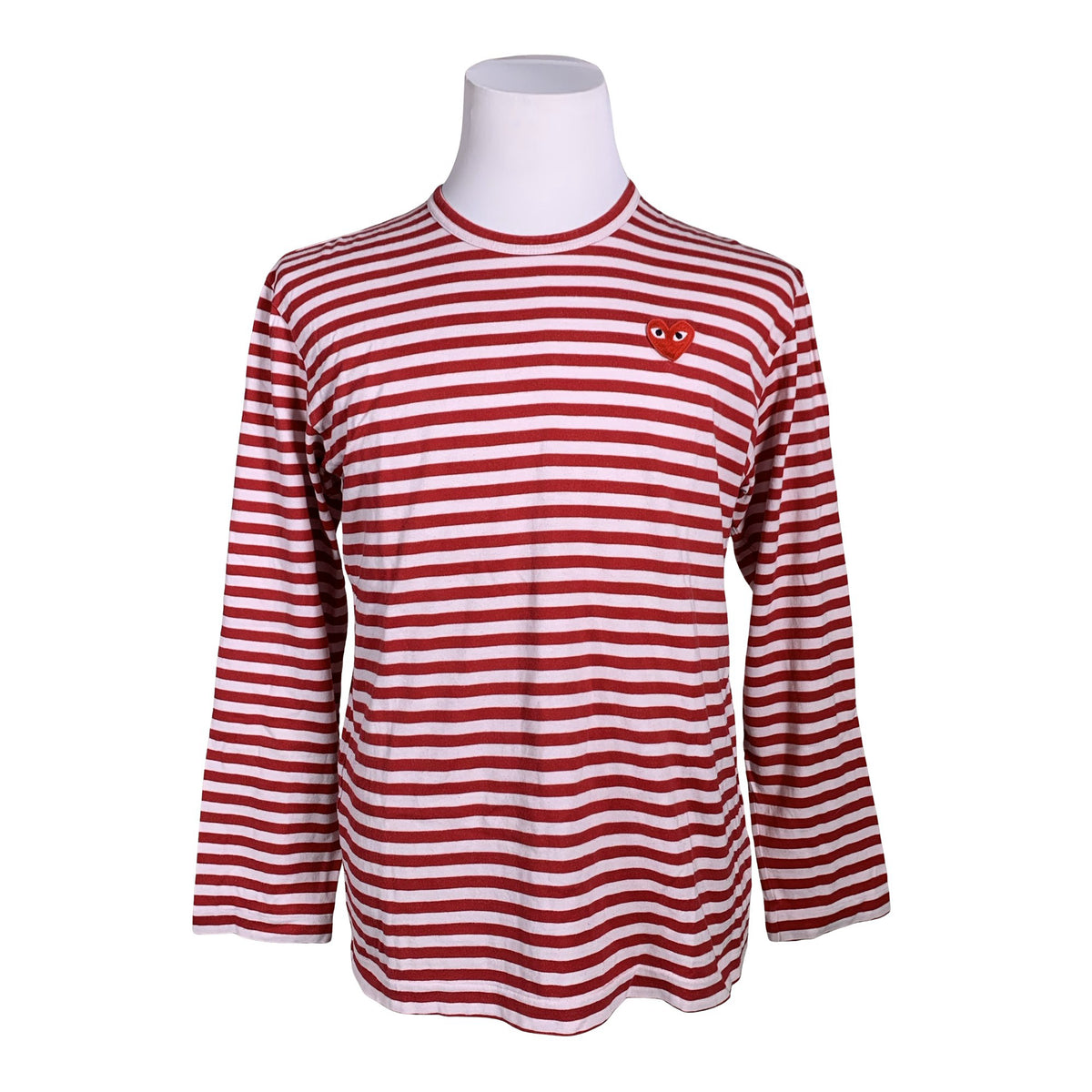 Unisex Comme des Garçons - Trikotaažist pluus, suurus XL - Punane (1)