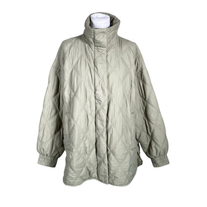 Unisex Oysho - Õhem talvejope, suurus 38 - Roheline (1)