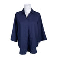 Unisex Uniqlo - Lühikeste käistega pluus, suurus 40 - Sinine ()