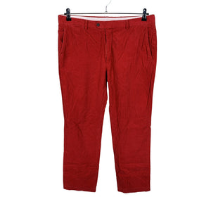 Unisex Gieves & Hawkes - Mittevenivad püksid, suurus W34 - Punane (1)