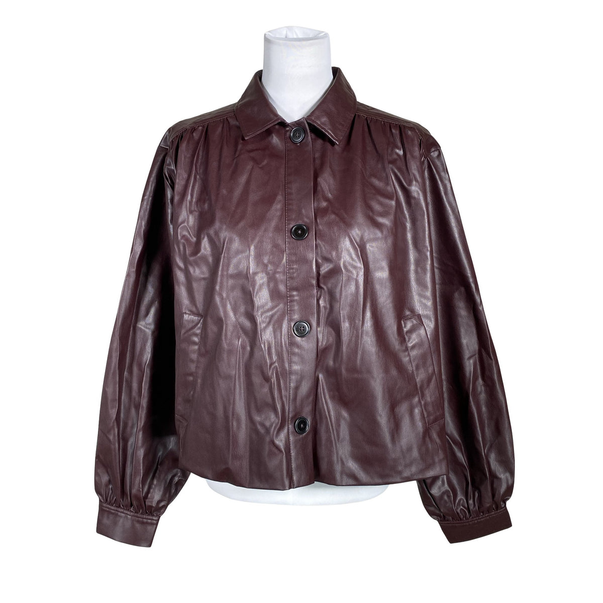 Unisex Lindex - Nahktagi, suurus 38 - Pruun (1)