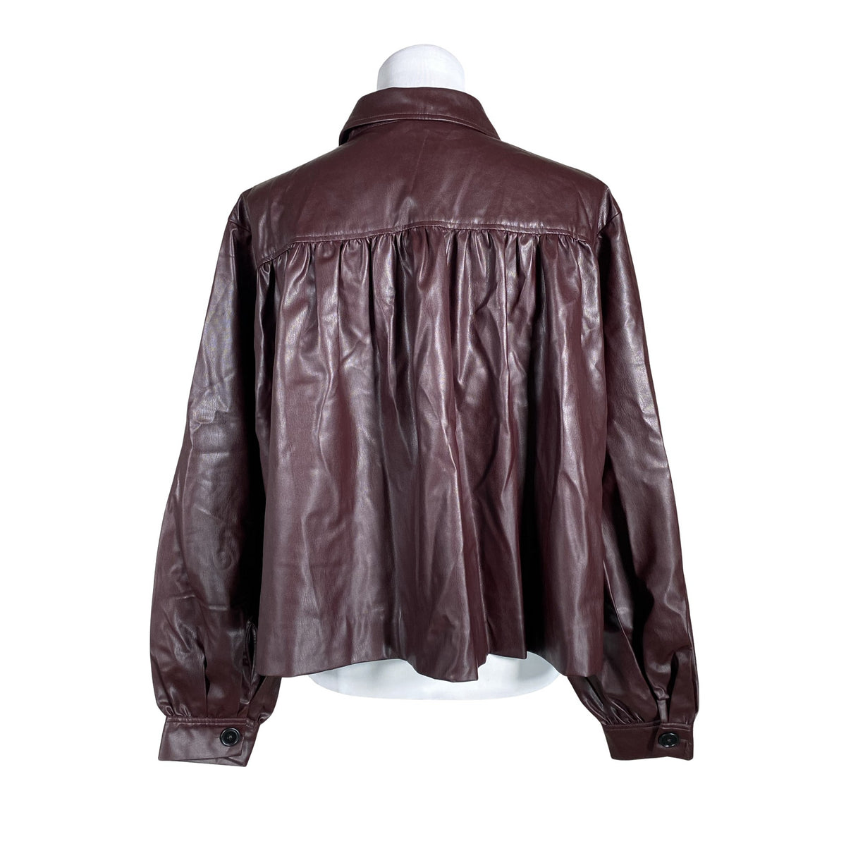 Unisex Lindex - Nahktagi, suurus 38 - Pruun (2)