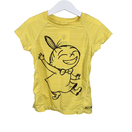 Unisex Moomin by Martinex - Spordisärk, lühikesed käised, suurus 116 - 122 - Kollane ()