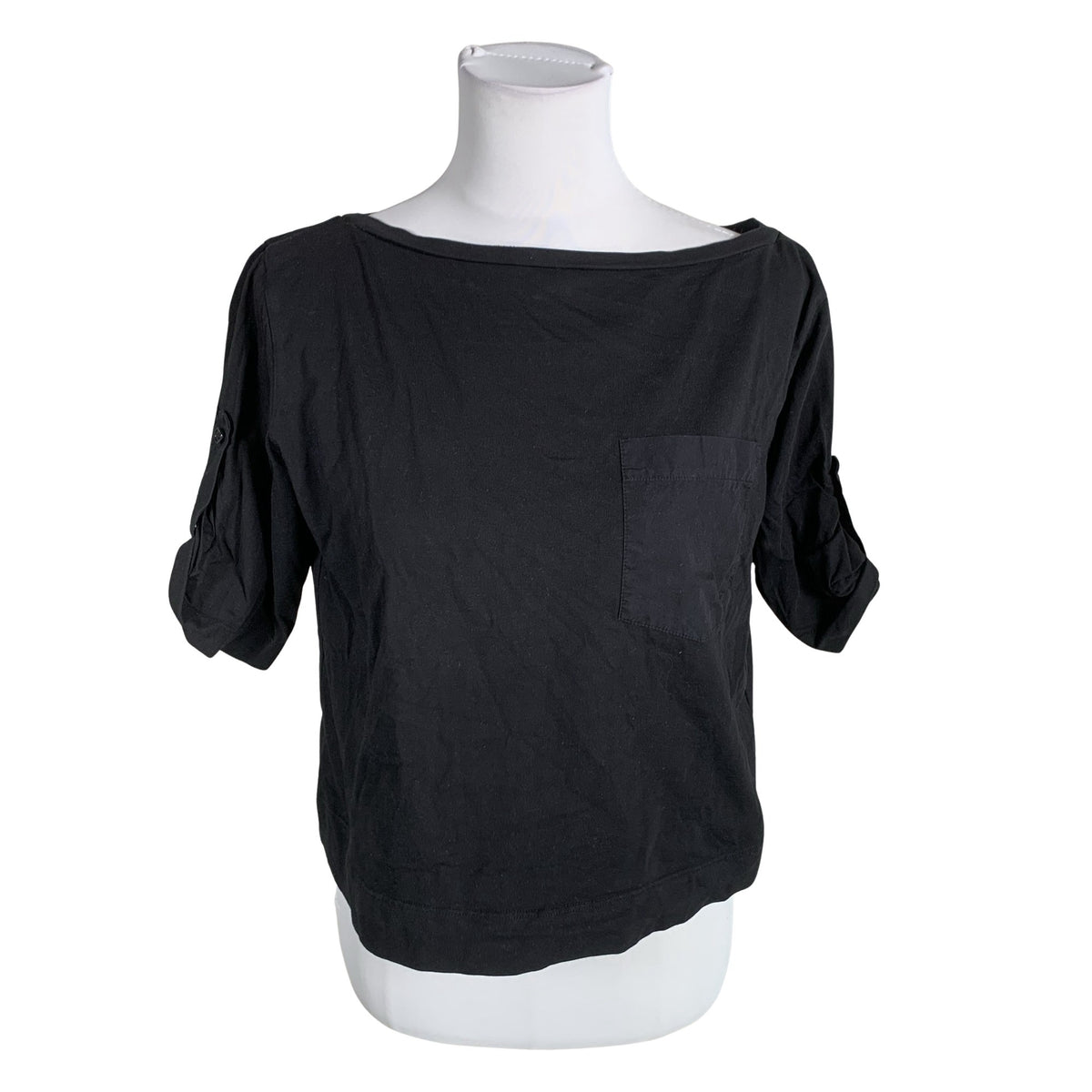 Unisex Benetton - Trikotaažist pluus, suurus 38 - Must (1)