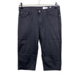 Unisex Max & Liu - Teksast poolpikad püksid, suurus 42 - Must ()