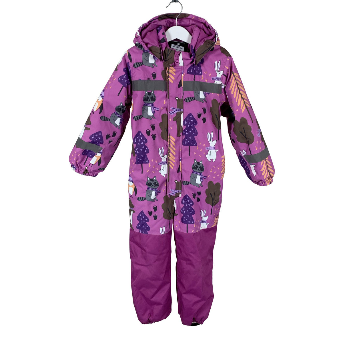 Unisex Jonathan - Talvekombinesoon, suurus 110 - 116 - Lilla (1)