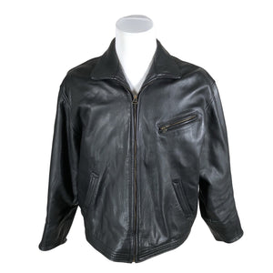 Unisex Karrax - Nahktagi, suurus L - Must (1)