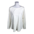 Unisex NOSH - Trikotaažist pluus, suurus 40 - Looduslik valge ()
