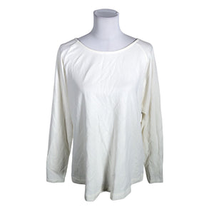 Unisex NOSH - Trikotaažist pluus, suurus 40 - Looduslik valge (1)