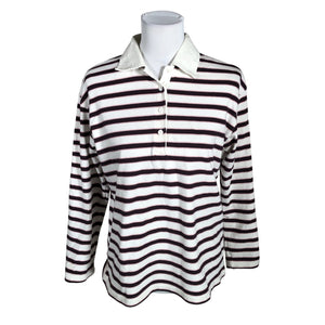 Unisex Lindex - Trikotaažist pluus, suurus 36 - Veinipunane (1)