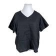 Unisex Nanso - Lühikeste käistega pluus, suurus 42 - Must ()