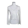 Unisex Urban Classics - Trikotaažist pluus, suurus 38 - Valge ()