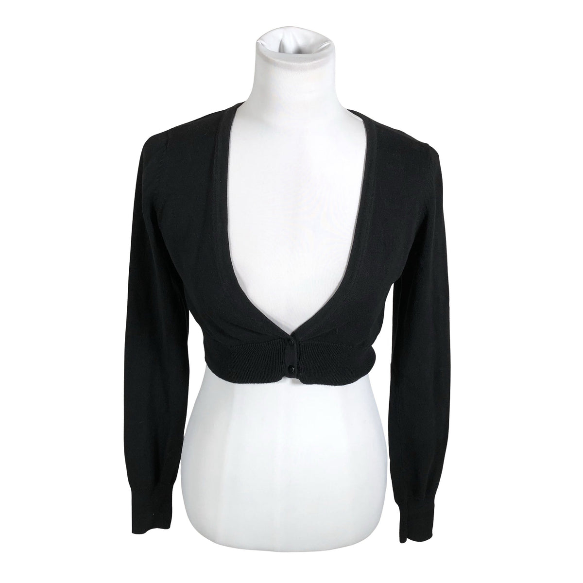 Unisex Esprit - Kootud boolero, suurus 36 - Must (1)