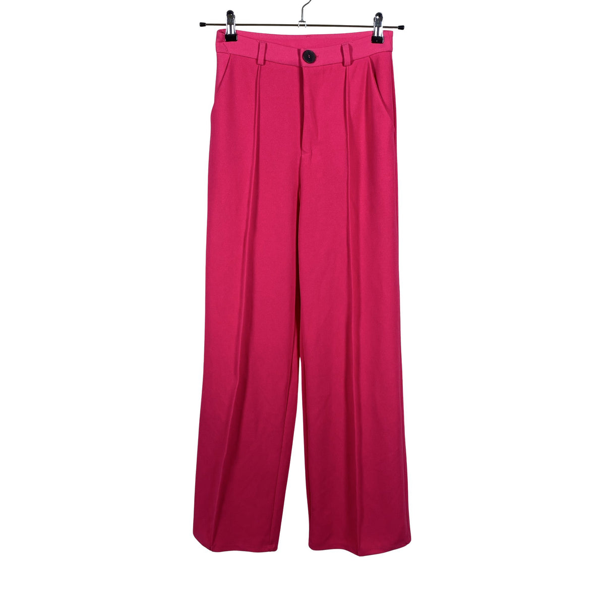Unisex Even&Odd - Mittevenivad püksid, suurus 34 - Roosa (1)