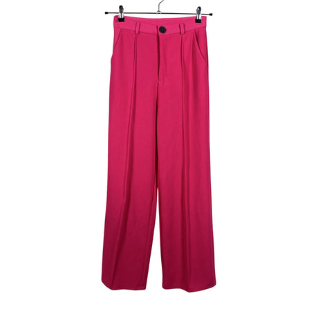 Unisex Even&Odd - Mittevenivad püksid, suurus 34 - Roosa ()