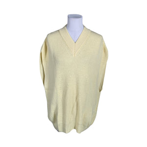 Unisex Makia - Kootud vest, suurus 36 - Kollane (1)