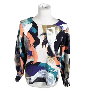 Unisex Nanso - Trikotaažist pluus, suurus 38 - Lilla (1)