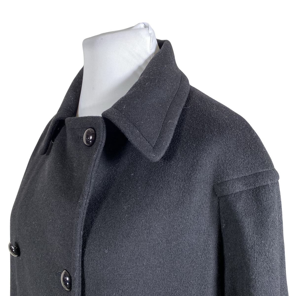 Unisex Marimekko - Villane mantel, suurus 42 - Must (2)