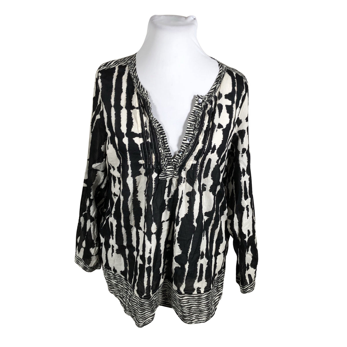 Unisex Olsen - Pluus, suurus 44 - Must (1)