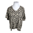Unisex Free Quent - Lühikeste käistega pluus, suurus 44 - Beige ()
