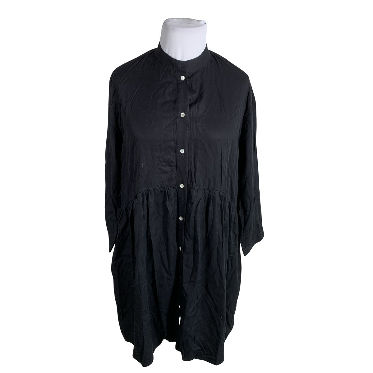 Unisex Gauhar - Mitteveniv kleit, suurus 42 - Must (1)