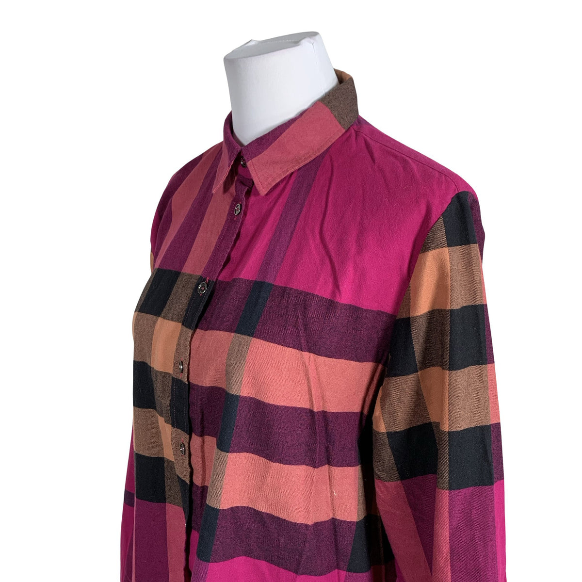 Unisex Burberry Brit - Flanellsärk, suurus 40 - Roosa (3)