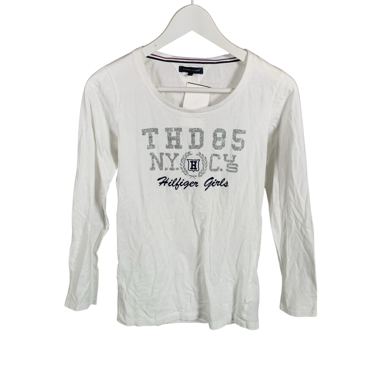 Unisex Tommy Hilfiger - Trikotaažist pluus, suurus 158 - 164 - Valge (1)