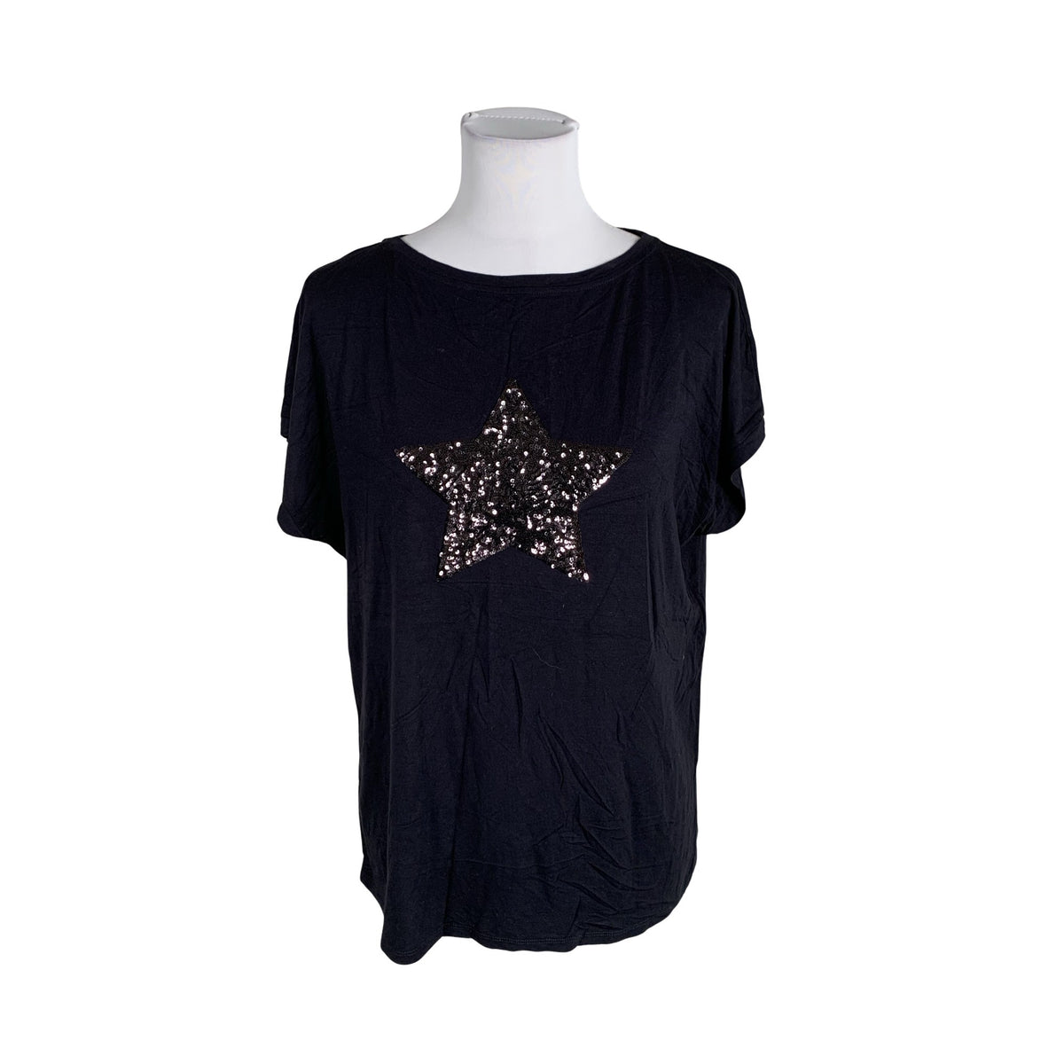 Unisex Mint Velvet - T-särk, suurus 40 - Must (1)