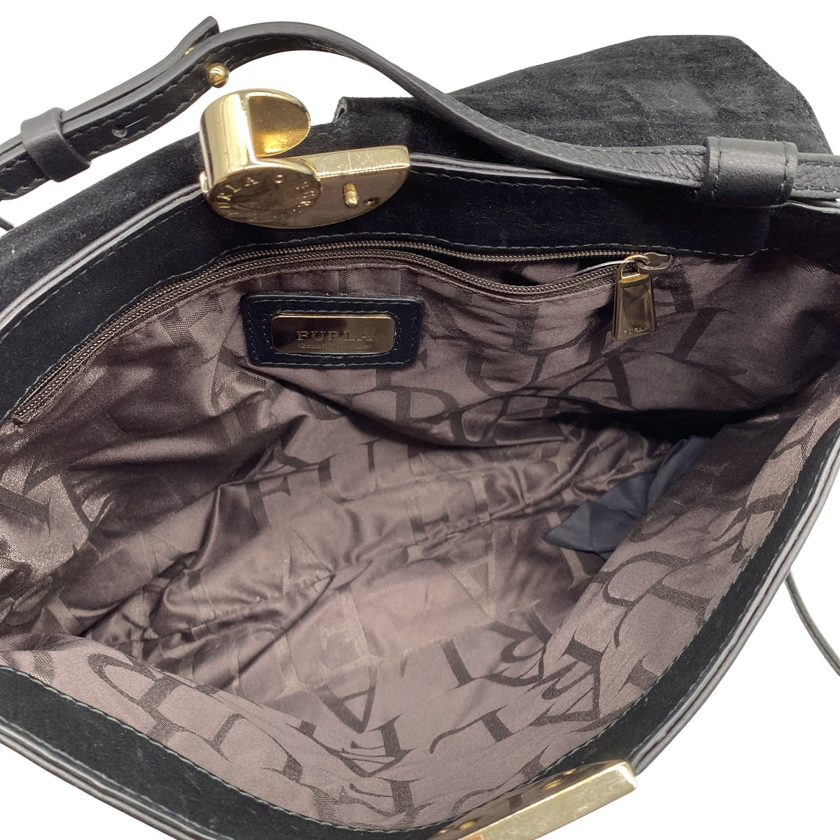Unisex Furla - Õlakott, suurus Maxi - Must (2)