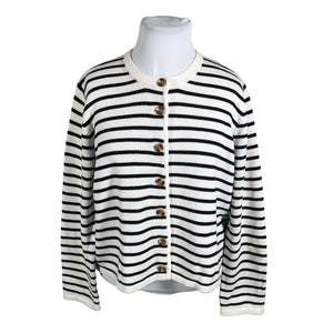 Unisex Nanso - Kardigan, suurus 42 - Valge (1)