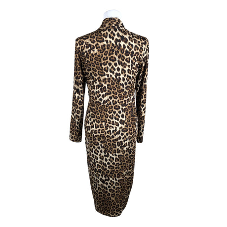 Unisex Joseph Ribkoff - Trikotaažist kleit, suurus 40 - Pruun (2)