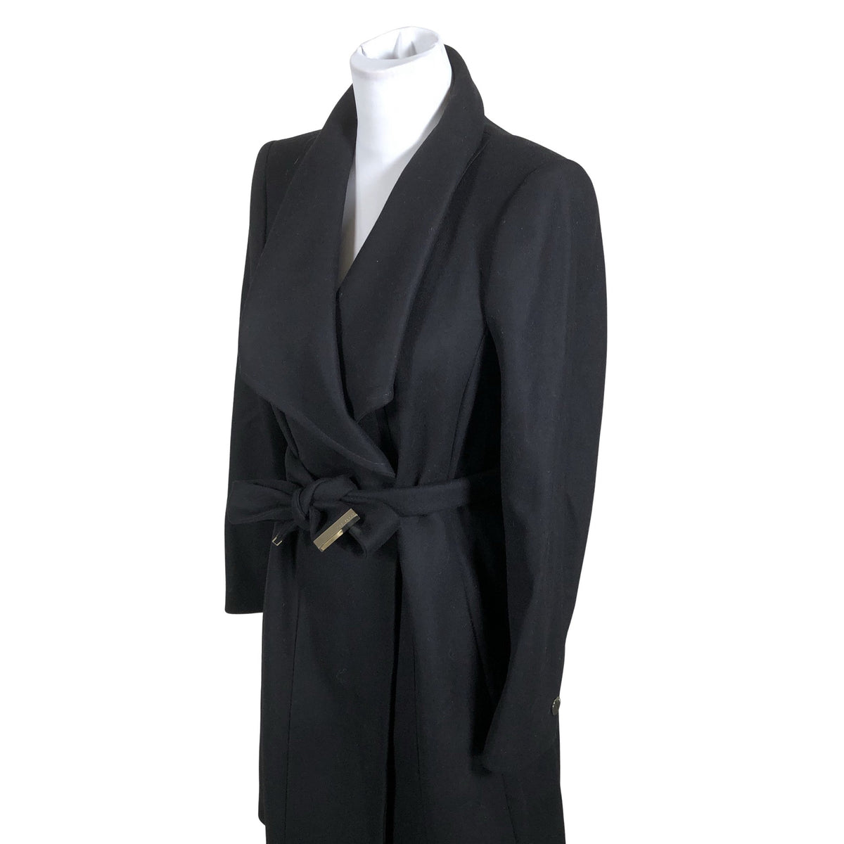 Unisex Ted Baker - Villane mantel, suurus 40 - Must (3)