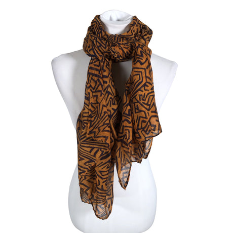 Unisex VZ - Õhuke sall, suurus Maxi - Oranž ()