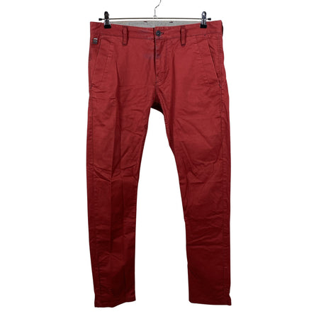 Unisex G-star - Chino-püksid, suurus W36 - Punane ()