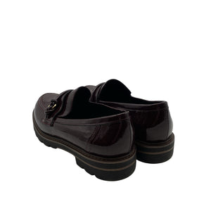 Unisex Marco Tozzi - Mokassiinid, suurus 37 - Veinipunane (2)