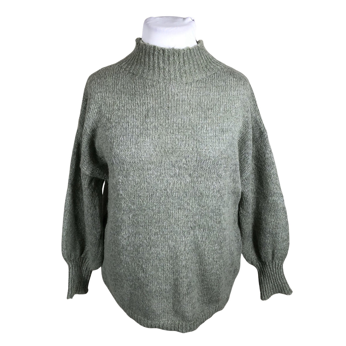 Unisex Bohemiana - Kootud tuunika, suurus 42 - Roheline (1)