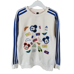 Unisex Adidas - Dressikangast pluus, suurus 134 - 140 - Valge (1)