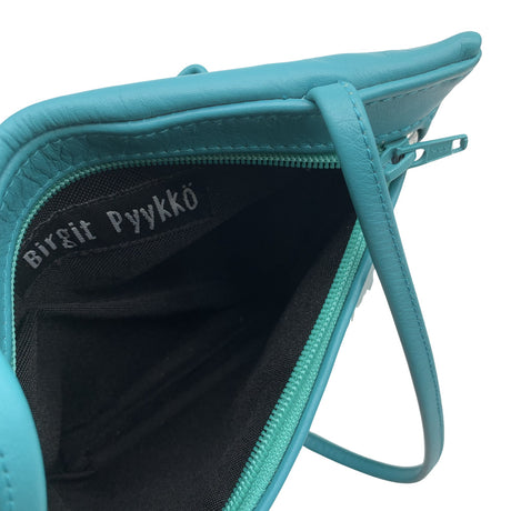 Unisex Birgit Pyykkö - Õlakott, suurus Mini - Türkiis (2)