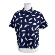 Unisex Nanso - Lühikeste käistega pluus, suurus 38 - Sinine ()
