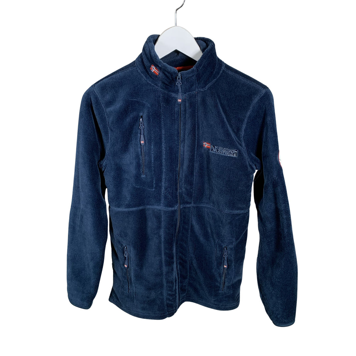 Unisex Geographical Norway - Fliisjakk, suurus 158 - 164 - Sinine (1)