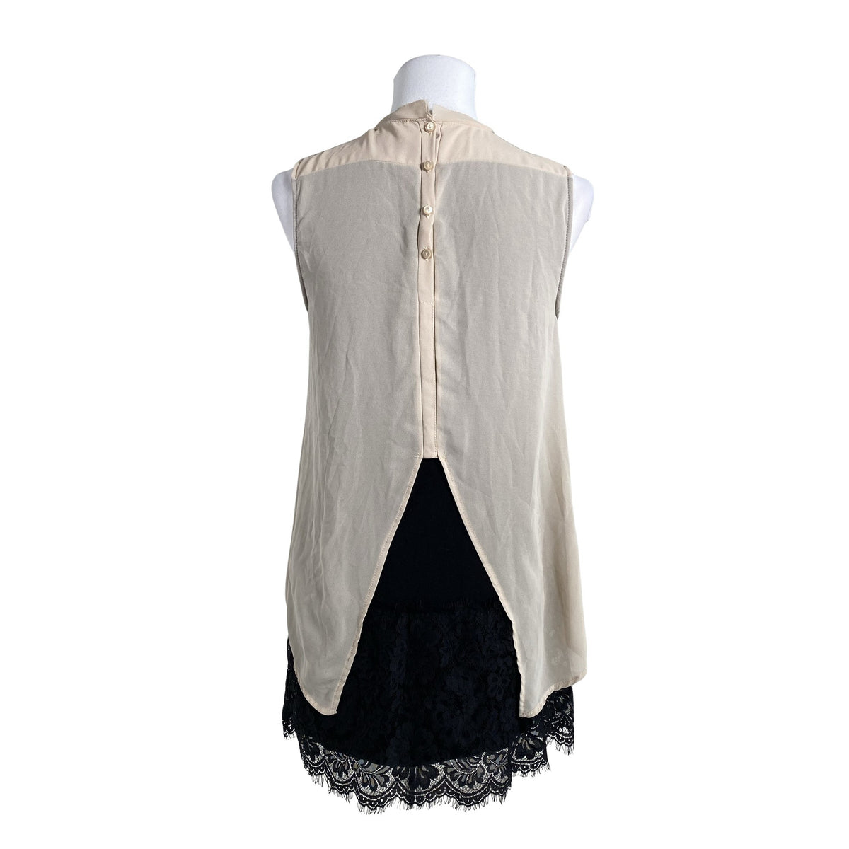 Unisex NO-NÀ - Õhuke kleit, suurus 36 - Beige (2)