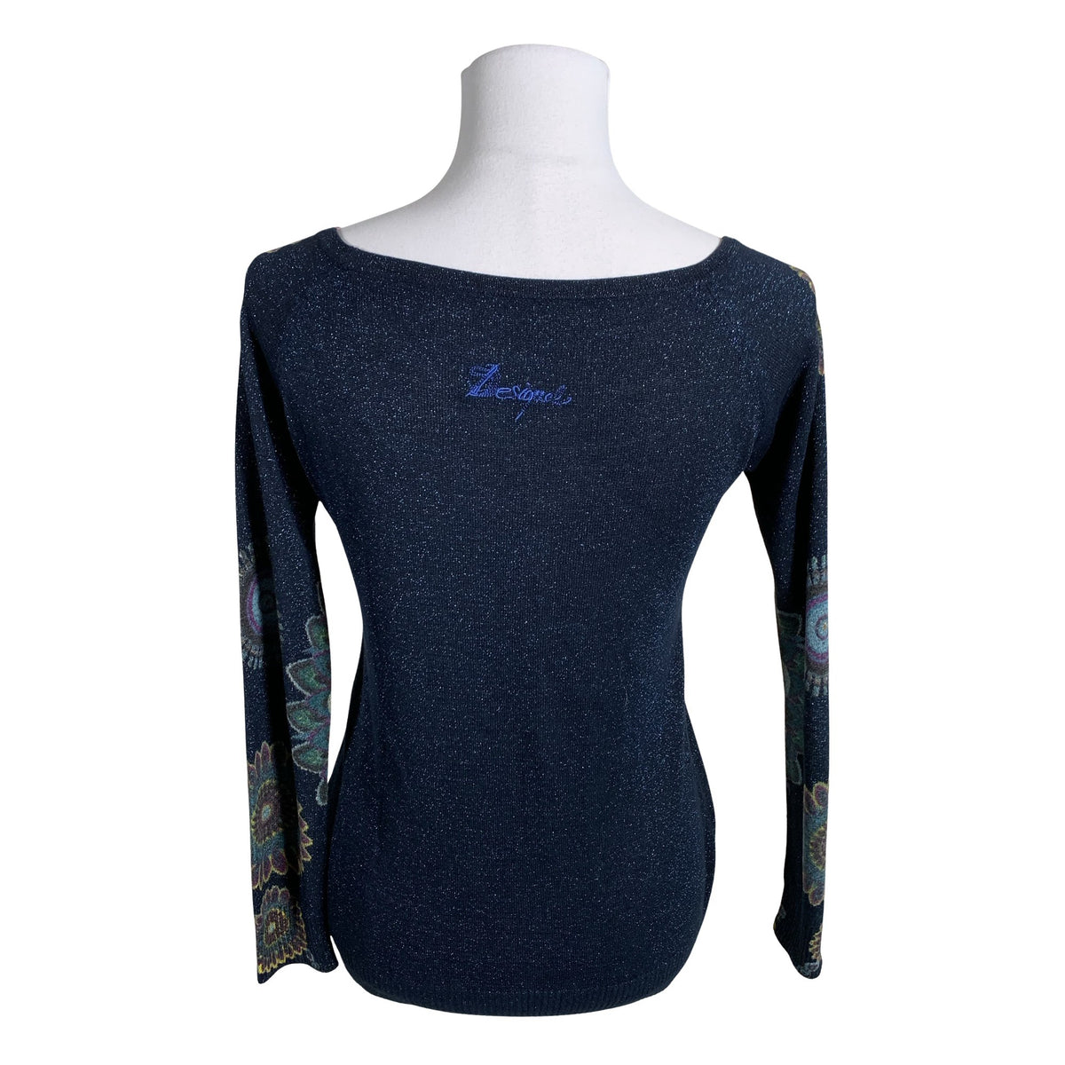 Unisex Desigual - Kampsun, suurus 38 - Sinine (2)
