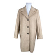 Unisex Selected - Villane mantel, suurus 44 - Beige ()