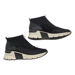 Unisex Rieker - Poolsaapad, suurus 41 - Must (1)
