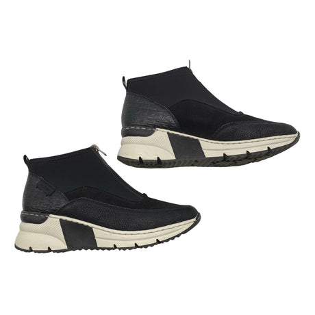 Unisex Rieker - Poolsaapad, suurus 41 - Must ()